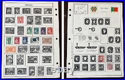 Mint Used Portugal Stamps Lot On Album Page Humberto, Short Set & More