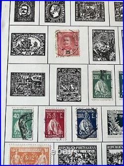 Mint Used Portugal Stamps Lot On Album Page Humberto, Short Set & More