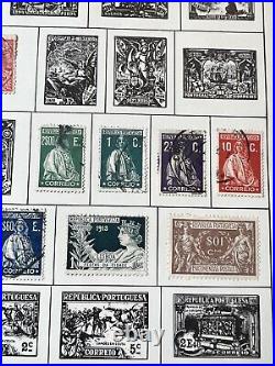 Mint Used Portugal Stamps Lot On Album Page Humberto, Short Set & More