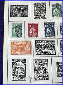 Mint Used Portugal Stamps Lot On Album Page Humberto, Short Set & More