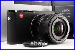 Mint+ in Box Leica X Vario Typ 107 Black 16.2MP Digital Camera with28-70mm Lens