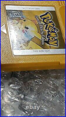Mint00 stamp Pokemon YELLOW Version AUTHENTIC! Trusted Game Boy GBA Gameboy