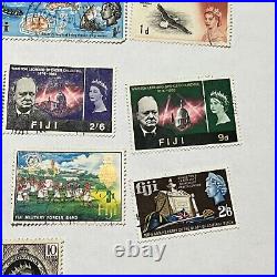 Misc Ww Stamps Lot Mint Used Queen Elizabeth II Hong Kong