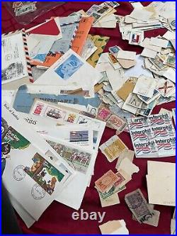 Mixed Lot US & International Stamps, Sheets, Canceled & MORE