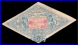 Momen French Colonies Somali Coast Sc #22 Used Lot #65905