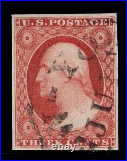 Momen Us Stamps #10a Orange Brown Used Vf/xf Lot #89204