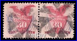 Momen Us Stamps #121 Pair Used Lot #90387