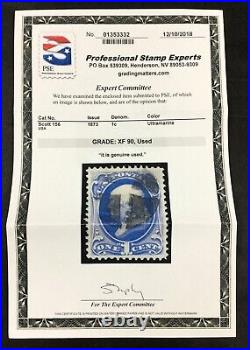 Momen Us Stamps #156 Used Pse Graded Cert Xf-90 Lot #81832