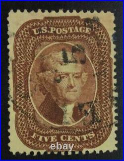 Momen Us Stamps #28 Used Vf Lot #72886