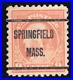 Momen-Us-Stamps-471-Var-Springfield-Mass-Experimental-Precancel-Lot-80092-01-huk