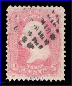 Momen Us Stamps #64 Pink Used Pf Cert Lot #81819