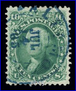 Momen Us Stamps #68 Blue Cds Used Vf+ Lot #91030