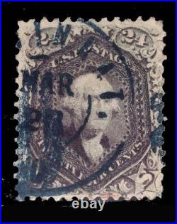 Momen Us Stamps #70 Blue Cinncinati Cds Used Lot #81285
