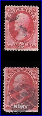 Momen Us Stamps #o11-o12 Official Used Lot #78673