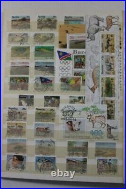 NAMIBIA Modern Used Upto 2015 with Rare Overprints Africa Stamp Collection