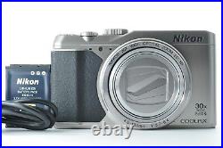 Near Mint? Nikon COOLPIX S9900 Compact Digital Camera Silver