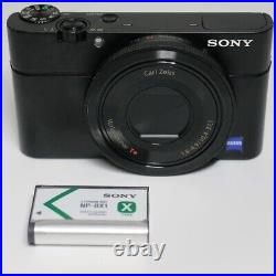 Near Mint Sony Cyber-Shot DSC-RX100 20.2MP Compact Digital Camera Japanese