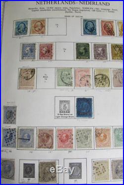 Netherlands Mint Used Stamp Collection in Minkus Album