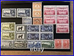 Newfoundland Stamps QV Onwards Mint & Used, CV£1700, Blocks & Singles #032