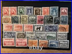 Newfoundland Stamps QV Onwards Mint & Used, CV£1700, Blocks & Singles #032