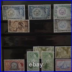 Nice Bermuda Mint And Used Stamps Lot, Hamilton, Overprints, Shields & More