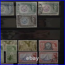 Nice Bermuda Mint And Used Stamps Lot, Hamilton, Overprints, Shields & More