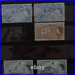 Nice Bermuda Mint And Used Stamps Lot, Hamilton, Overprints, Shields & More