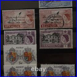 Nice Bermuda Mint And Used Stamps Lot, Hamilton, Overprints, Shields & More