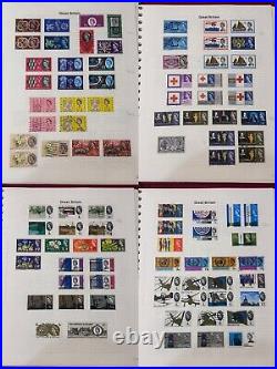 Nice GB Victoria, Evii, Gv, Eviii, Gvi, Qeii To 1991 Mint + Used Stamps In Album