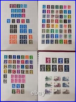 Nice GB Victoria, Evii, Gv, Eviii, Gvi, Qeii To 1991 Mint + Used Stamps In Album