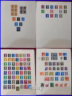 Nice GB Victoria, Evii, Gv, Eviii, Gvi, Qeii To 1991 Mint + Used Stamps In Album