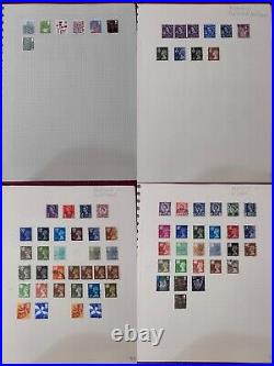 Nice GB Victoria, Evii, Gv, Eviii, Gvi, Qeii To 1991 Mint + Used Stamps In Album