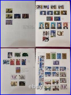 Nice GB Victoria, Evii, Gv, Eviii, Gvi, Qeii To 1991 Mint + Used Stamps In Album