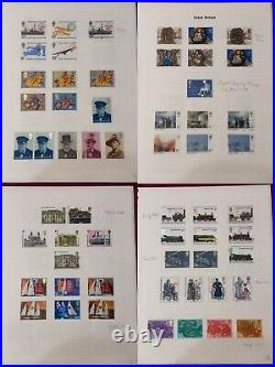 Nice GB Victoria, Evii, Gv, Eviii, Gvi, Qeii To 1991 Mint + Used Stamps In Album