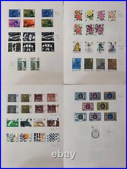 Nice GB Victoria, Evii, Gv, Eviii, Gvi, Qeii To 1991 Mint + Used Stamps In Album