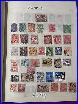 Nice Worldwide Stamp Collection A To H In Classic Barclay Album Mint, Used, Rare