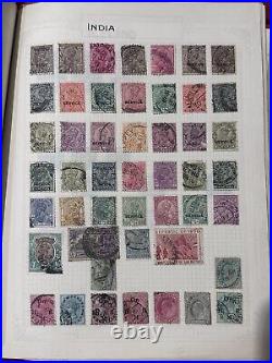 Nice Worldwide Stamp Collection A To H In Classic Barclay Album Mint, Used, Rare