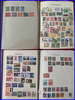 Nice Worldwide Stamp Collection A To H In Classic Barclay Album Mint, Used, Rare