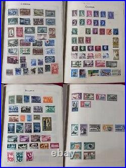 Nice Worldwide Stamp Collection A To H In Classic Barclay Album Mint, Used, Rare