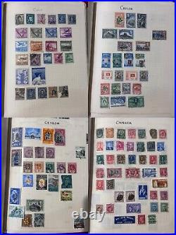 Nice Worldwide Stamp Collection A To H In Classic Barclay Album Mint, Used, Rare