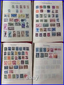 Nice Worldwide Stamp Collection A To H In Classic Barclay Album Mint, Used, Rare