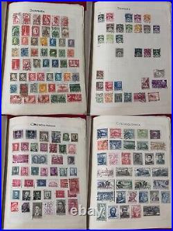 Nice Worldwide Stamp Collection A To H In Classic Barclay Album Mint, Used, Rare