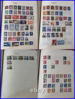 Nice Worldwide Stamp Collection A To H In Classic Barclay Album Mint, Used, Rare