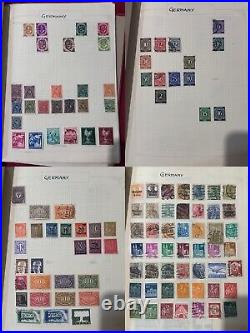 Nice Worldwide Stamp Collection A To H In Classic Barclay Album Mint, Used, Rare