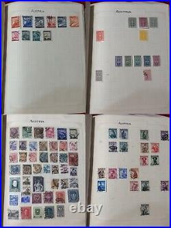 Nice Worldwide Stamp Collection A To H In Classic Barclay Album Mint, Used, Rare