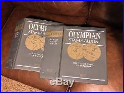 OLYMPIAN WORLD STAMP ALBUM SET Mint Condition