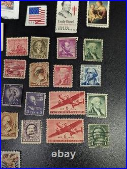Old Stamp Collection Used And Unused With Some Treasures Lot Of 47