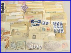 Old Time Dealer Stock Lot 1000+ US Stamps Most Used & Few Mint Some Early