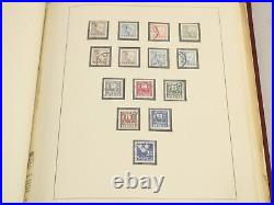 Old Time Lindner Sweden Sverige Stamp Album Packed 1855-1968 Mint & Used Gems
