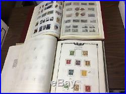 Old Used/Mint US Stamp Collection On Pages + Albums! Estate Sale Find! Must See